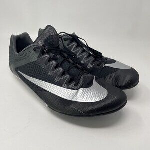Nike Rival Sprint Track & Field Sprinting Spikes Mens 12 Black‎ DC8753 Shoes
